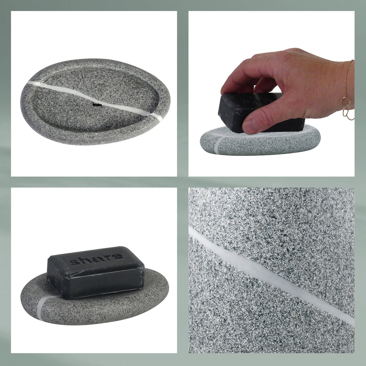 Zeepbakje - Grey - "Talus" range