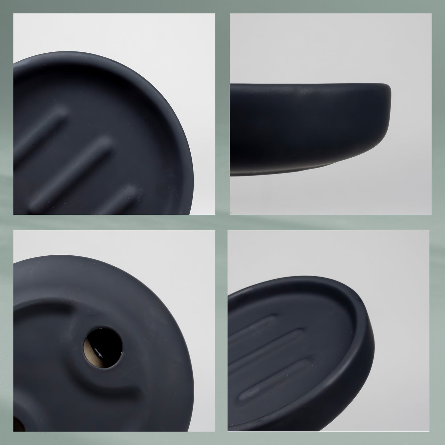 Zeepbakje - Black - "Sana" range