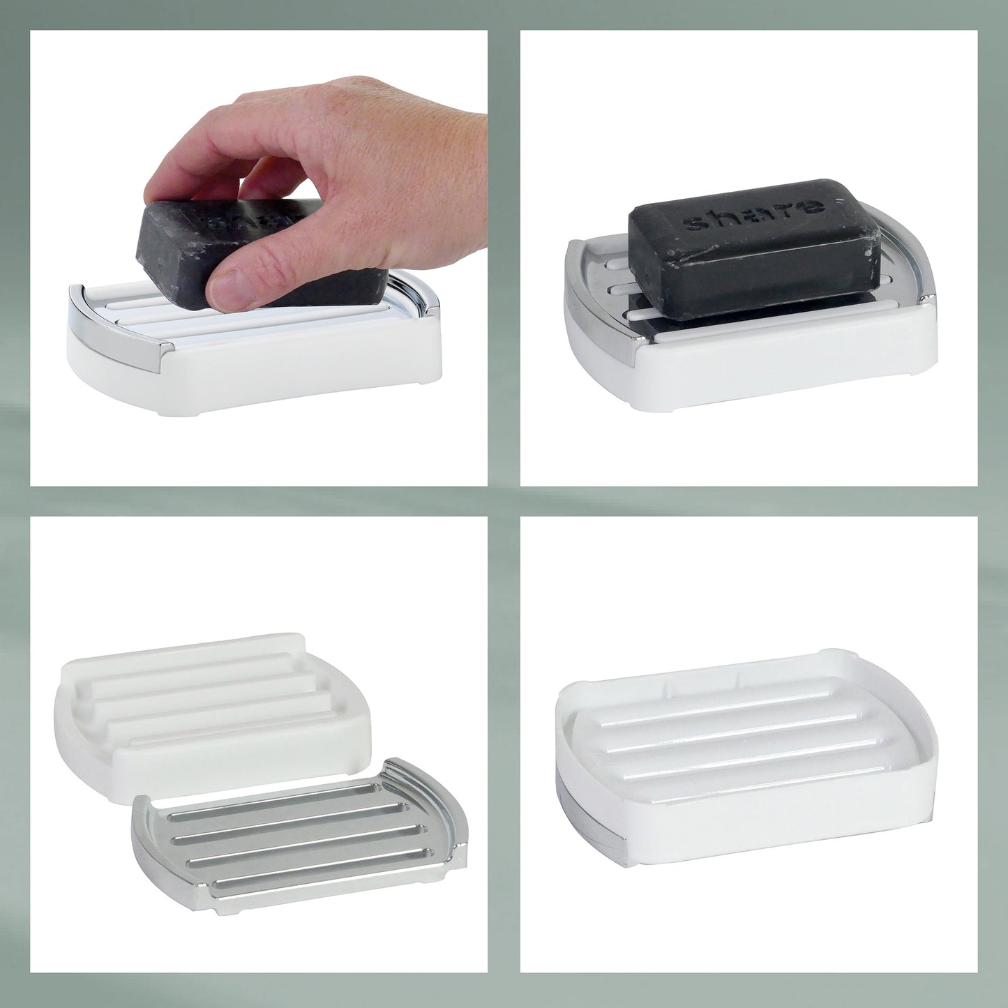 Zeepbakje - White - "Marta" range