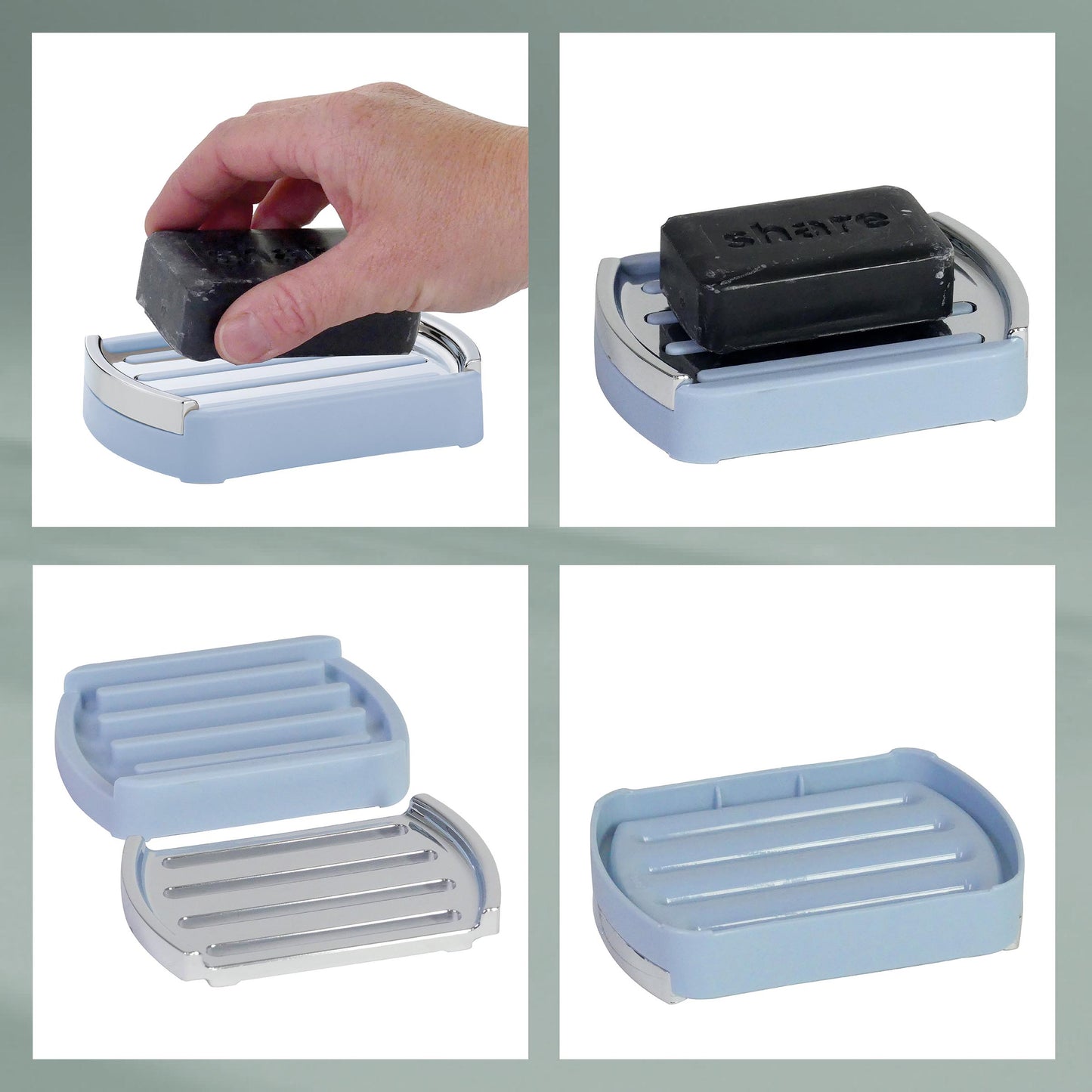 Zeepbakje - Freeze Blue - "Marta" range