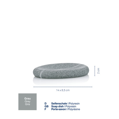 Zeepbakje - Grey - "Talus" range