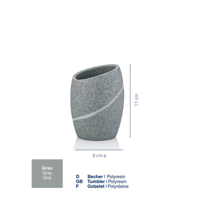 Beker - Grey - "Talus" range