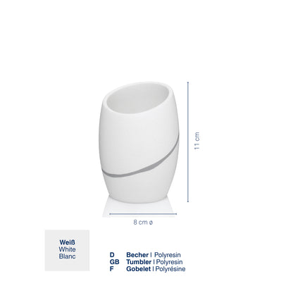 Beker - White -  "Talus" range