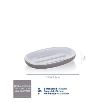 Zeepbakje - Cashmere Brown - "Isabella" range
