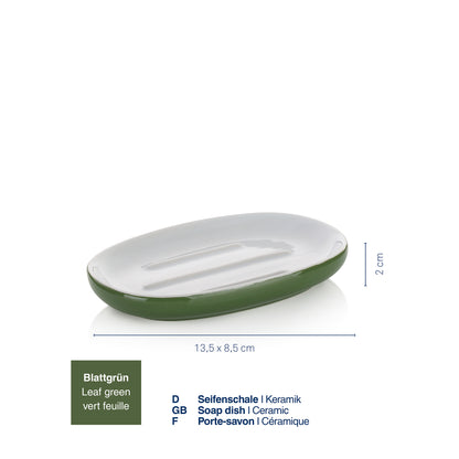 Zeepbakje - Leaf Green - "Isabella" range