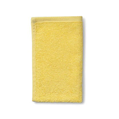 Set van 2 Gastendoekjes (30x50 cm) - Sunny Yellow - "Ladessa" range