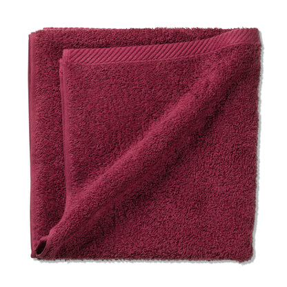 Set van 2 Handdoeken (50x100 cm) - Raspberry Red - "Ladessa" range