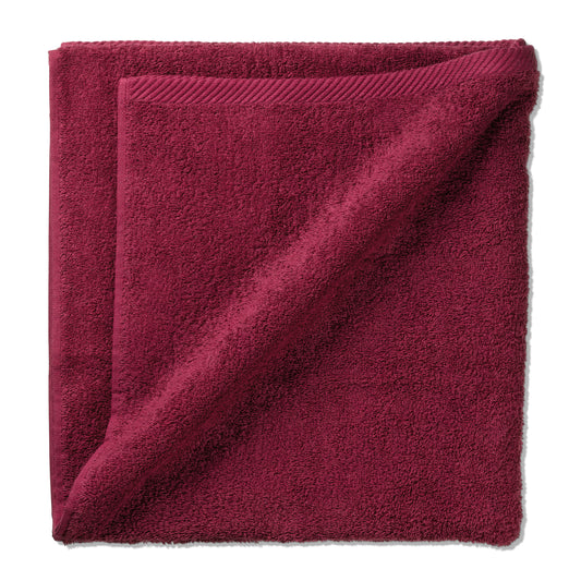 Set van 2 Badhanddoeken (70x140 cm) - Raspberry Red - "Ladessa" range