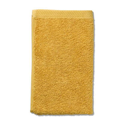 Set van 2 Gastendoekjes (30x50 cm) - Curry Yellow - "Ladessa" range