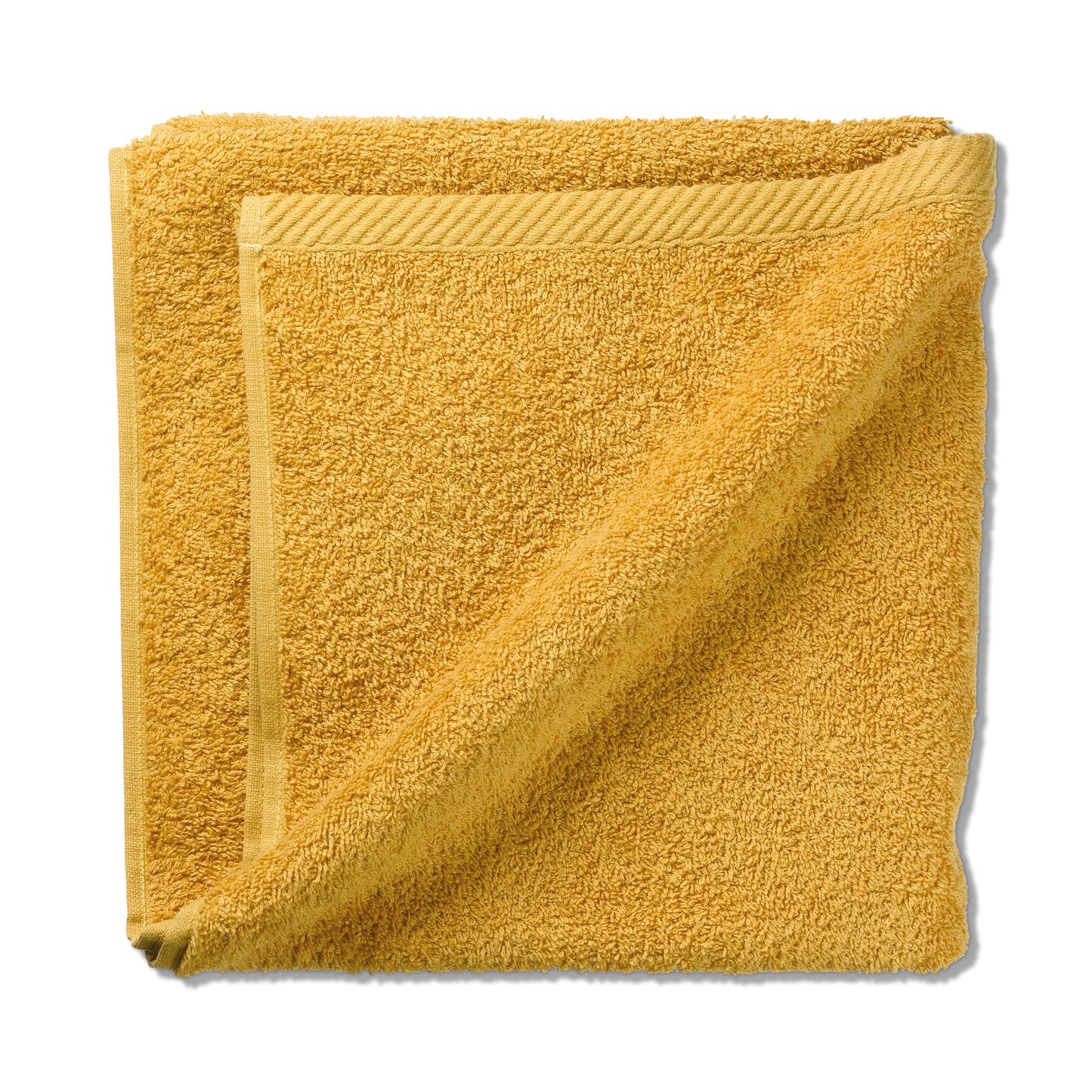 Set van 2 Handdoeken (50x100 cm) - Curry Yellow - "Ladessa" range