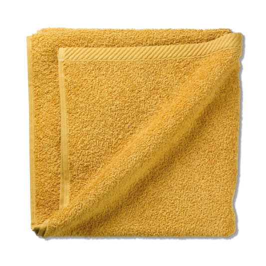 Set van 2 Handdoeken (50x100 cm) - Curry Yellow - "Ladessa" range