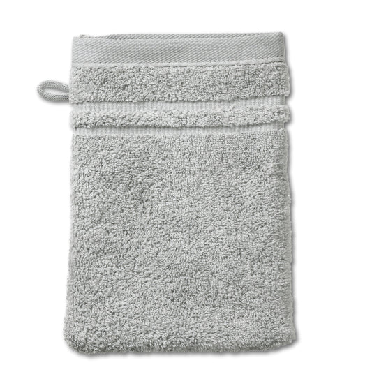 Set van 2 Washandjes (15x21 cm) - Rock Grey - "Leonora" range