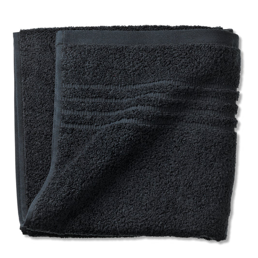 Set van 2 Handdoeken (50x100 cm) - Black - "Leonora" range