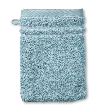 Set van 2 Washandjes (15x21 cm) - Fog Blue - "Leonora" range