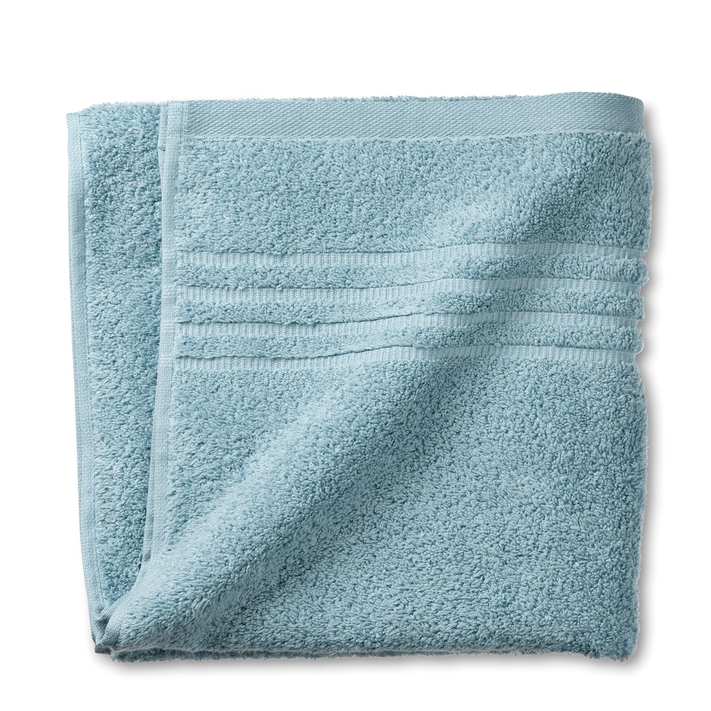 Set van 2 Handdoeken (50x100 cm) - Fog Blue - "Leonora" range