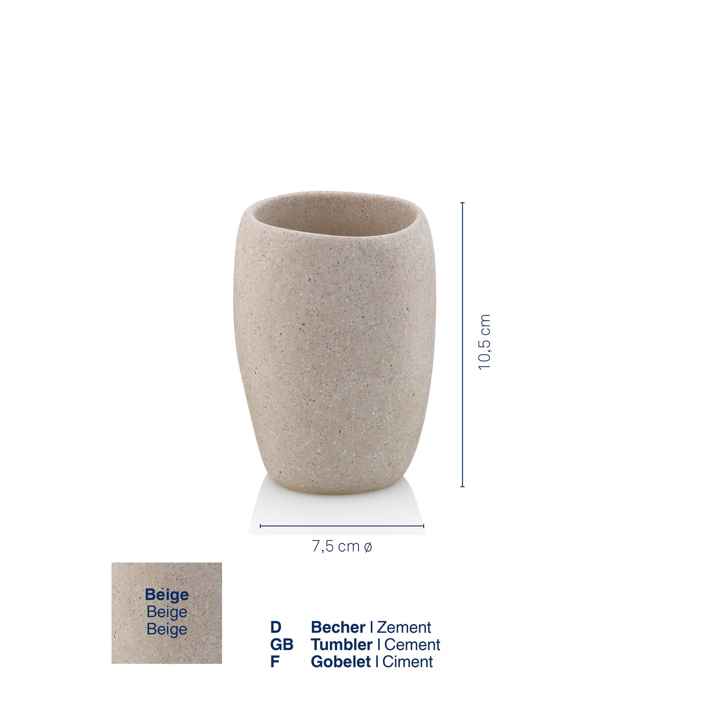 Beker - Beige - "Roda" range