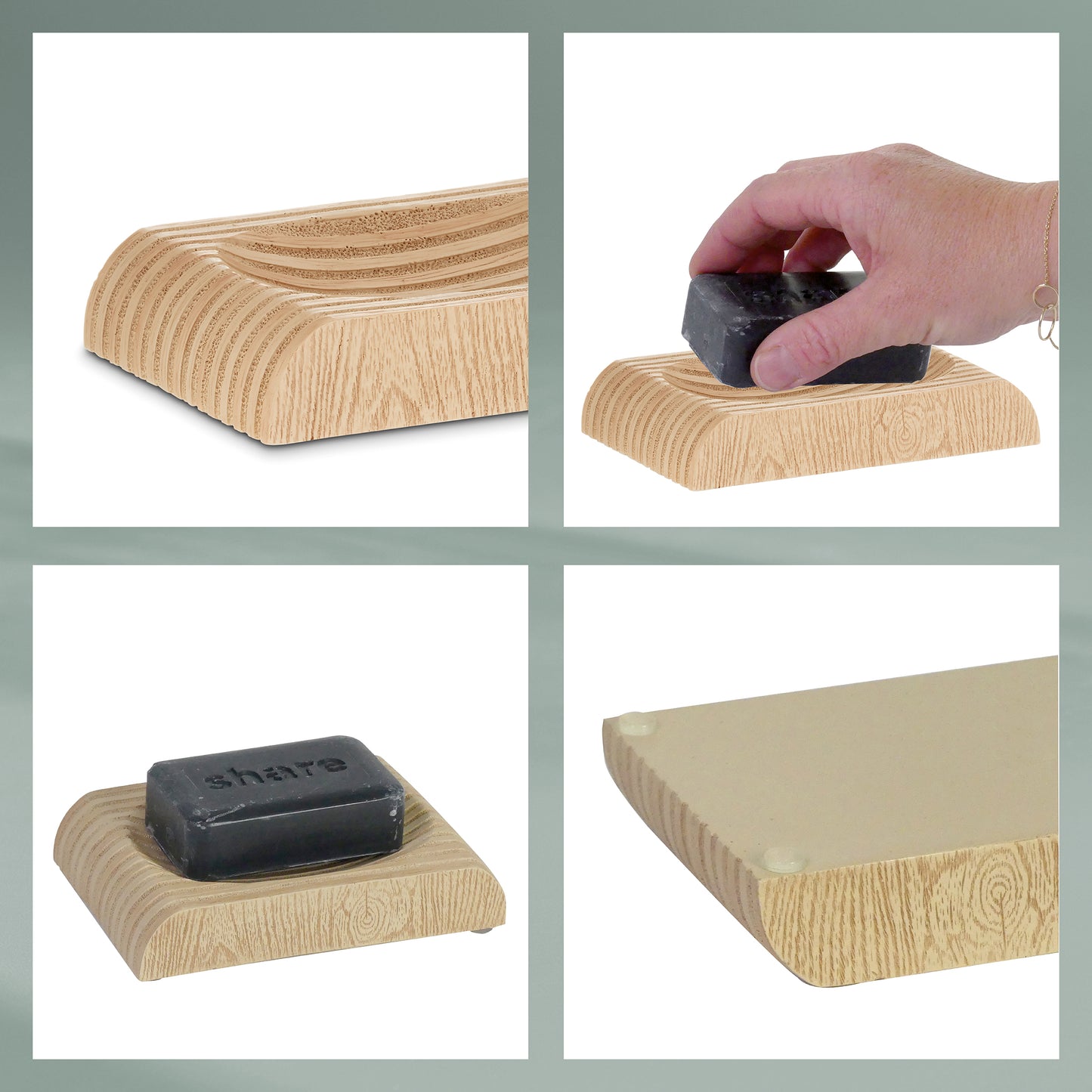 Zeepbakje - Houtlook -  "Kaiu" range