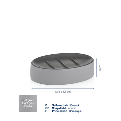 Zeepbakje - Light Grey -"Matsi" range