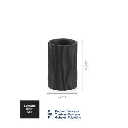 Beker - Black - "Merida" range