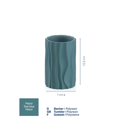 Beker - Teal Blue -  "Merida" range