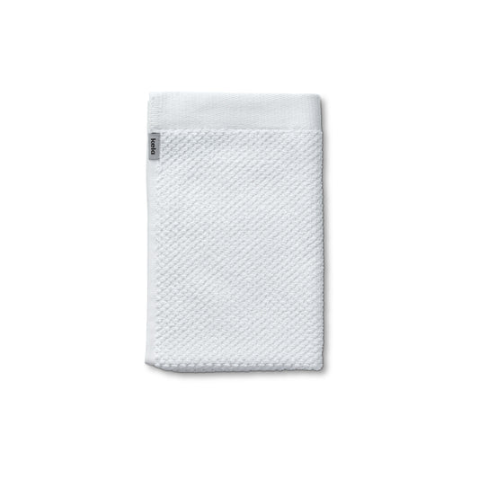 Set van 2 Gastendoekjes (30x50 cm) - White - "Lavinia" range - 100% Organisch