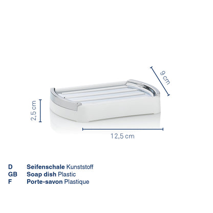 Zeepbakje - White - "Marta" range