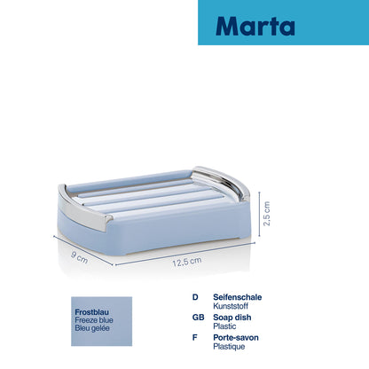 Zeepbakje - Freeze Blue - "Marta" range