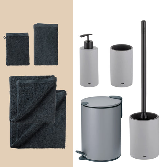 Cloud Nine – 20-delige Badkamer Set met Handdoeken en Accessoires
