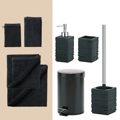Pure Balance – 20-delige Badkamer Set met Handdoeken en Accessoires