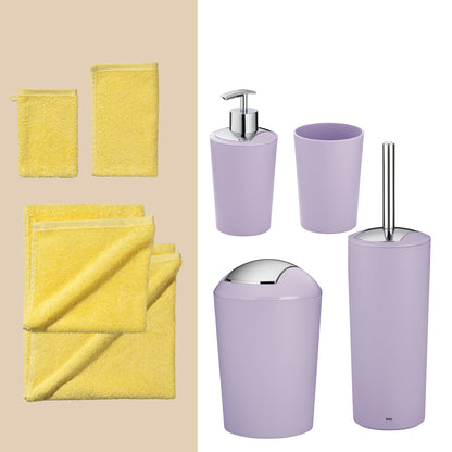 Violet Vibe – 20-delige Badkamer Set met Handdoeken & Accessoires